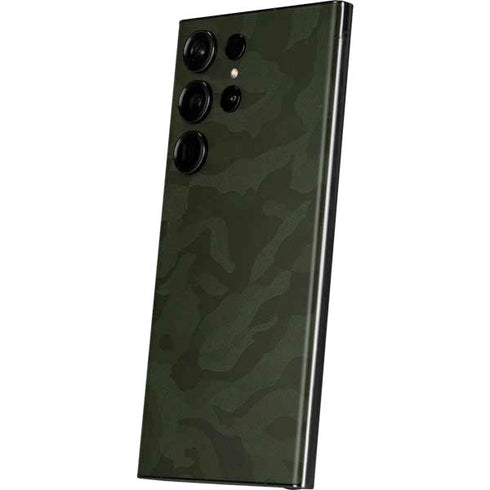 Military Green Shadow Camo Galaxy Skins